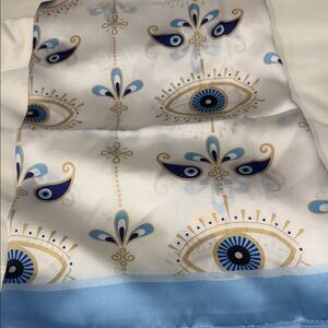 Evil Eye Pattern Scarf